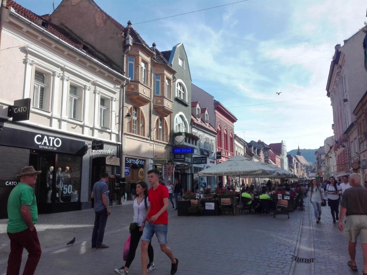Appartamento Cozy Republicii Braşov Esterno foto